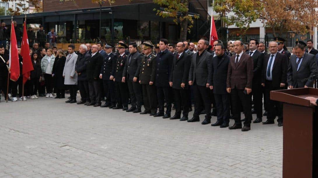 Gazi Mustafa Kemal Atatürk'ün Ebediyete İrtihalinin 86. Yılında Orhaneli'de Anma Töreni: Saygı ve Minnetle.